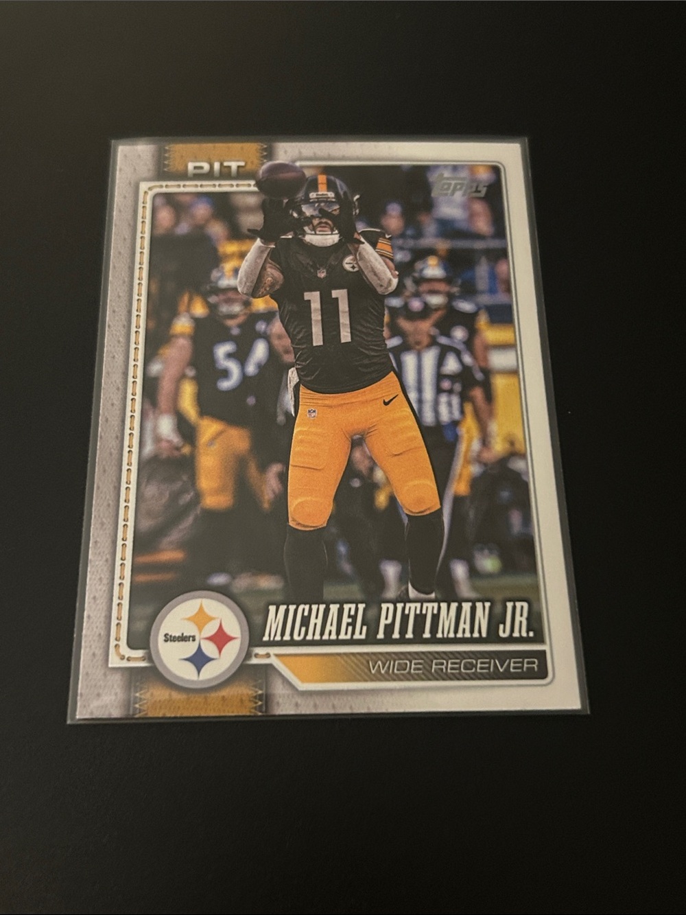 Topps Football Card - Pittsburg Steelers Michael Pittman Jr.